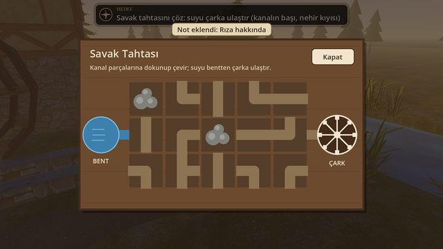 Savak bulmacası